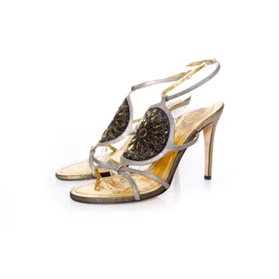 René Caovilla Rene Caovilla, Sequined Sandals In Multi