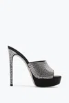 René Caovilla Sharon Platform Mule 130