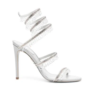 René Caovilla Shoes In Metallic