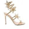 René Caovilla Stiletto High Heel Sandals