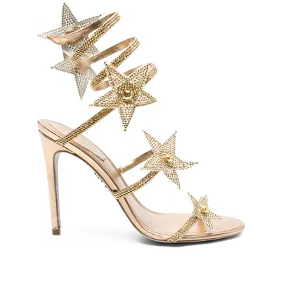 RENÉ CAOVILLA SHOES GOLD