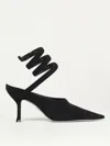 René Caovilla High Heel Shoes Rene Caovilla Woman Color Black In Schwarz