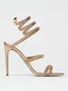 René Caovilla Shoes Rene Caovilla Woman Color Gold In Gold