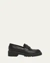 René Caovilla Rene Caovilla Rhinestone Loafers In Black Calfjet Hematite Strass