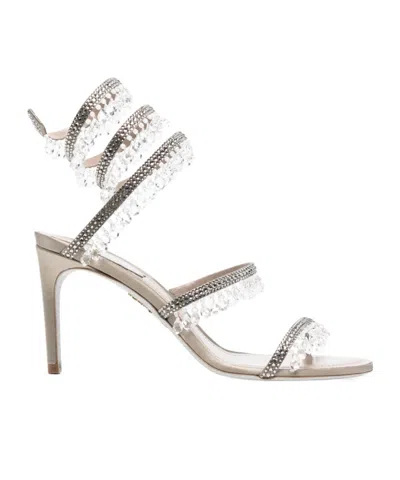 René Caovilla Stiletto High Heel Sandals