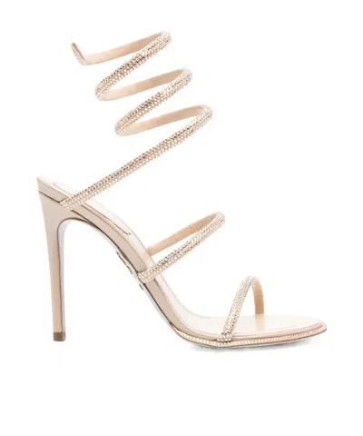 René Caovilla Stiletto High Heel Sandals
