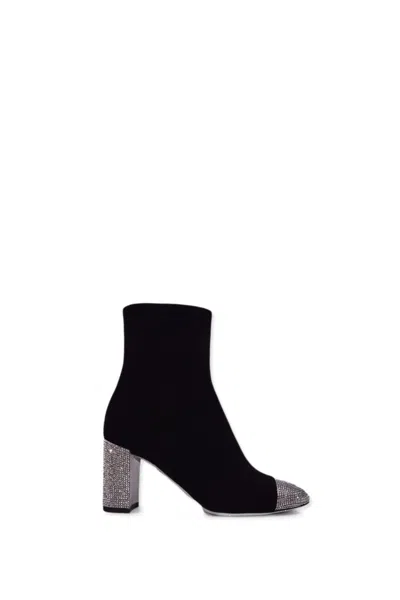 René Caovilla Renè Caovilla Suede Boot In Black