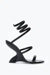 René Caovilla 105mm Symphony Leather Sandals