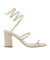 René Caovilla Rene Caovilla Sandal With Rhinestones In Gold