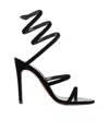 René Caovilla Flat Sandals Rene Caovilla Woman Color Black