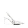 René Caovilla White Pumps