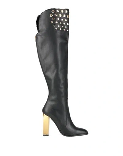 René Caovilla Rene' Caovilla Woman Boot Black Size 10 Leather