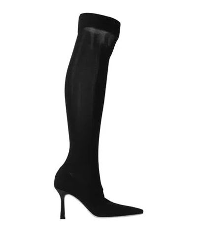 René Caovilla Rene' Caovilla Woman Boot Black Size 12 Cashmere