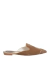 René Caovilla Rene' Caovilla Woman Mules & Clogs Sand Size 9 Textile Fibers In Beige