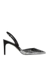 René Caovilla Rene' Caovilla Woman Pumps Black Size 7 Textile Fibers In Black