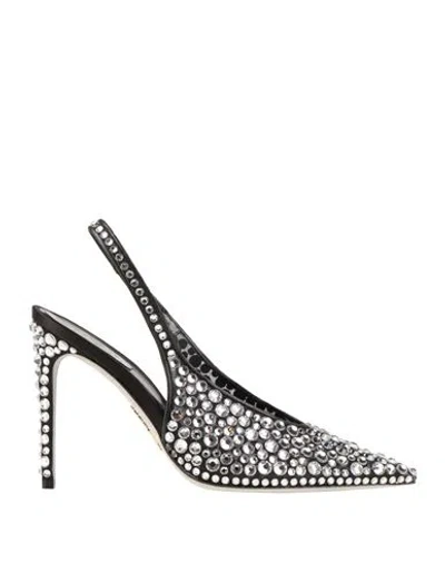 René Caovilla Rene' Caovilla Woman Pumps Black Size 7 Textile Fibers