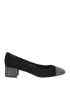 René Caovilla Rene Caovilla Kristen Crystal-embellished Pumps In Black Suede In Black