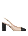 René Caovilla Rene Caovilla Women Sling Back With Rhinestones In Black