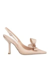 René Caovilla Rene' Caovilla Woman Pumps Blush Size 7 Textile Fibers In Neutral