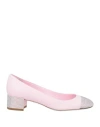 René Caovilla Rene' Caovilla Woman Pumps Light Pink Size 8 Lambskin In Pink