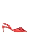 René Caovilla Rene' Caovilla Woman Pumps Red Size 7 Textile Fibers