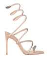 René Caovilla 105mm Cleo Sandals In Pink