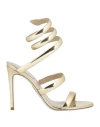 René Caovilla Rene' Caovilla Woman Sandals Gold Size 6 Calfskin