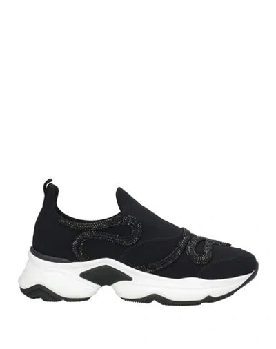 René Caovilla Rene' Caovilla Woman Sneakers Black Size 6 Textile Fibers