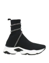 René Caovilla Glitter-wrap Sock-ankle Sneakers