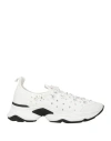 René Caovilla Rene' Caovilla Woman Sneakers White Size 10 Textile Fibers