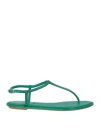 René Caovilla Diana Sandals Green In Green