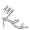 René Caovilla Chandelier Sandals In Gray