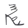 René Caovilla 105mm Leather Sandals