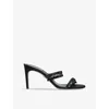 René Caovilla Embellished Chandelier Heeled Mules 80 In Black