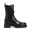 René Caovilla Cleo Combat Biker Boot