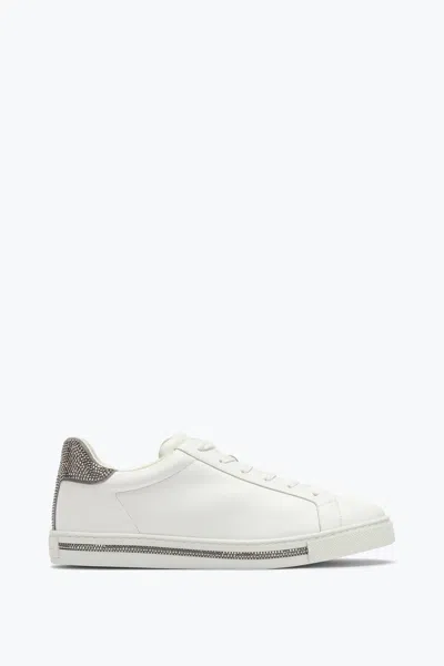 René Caovilla Xtra Crystal White Silver Sneakers 15