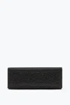 René Caovilla Zafira Black Clutch With All-over Crystals