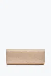 René Caovilla Zafira Gold Clutch With All-over Crystals