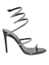 René Caovilla Round Toe High Heel Sandals
