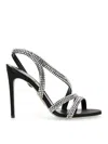René Caovilla 105mm Lisa Sandals In Black