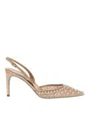 René Caovilla Pink Slingback Heels