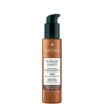 Rene Furterer Sublime Karite Professional Taming Cream 100ml In Brown