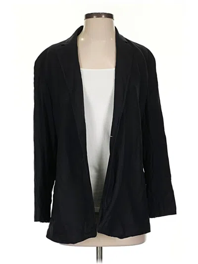 Pre-owned Rene Lezard Blazer Jacket In Black