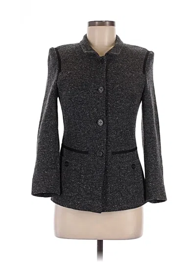 Pre-owned Rene Lezard Blazer Jacket In Gray