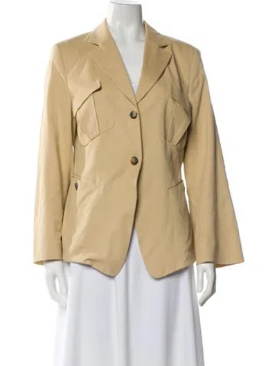 Pre-owned Rene Lezard Blazer In Neutral