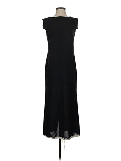 Pre-owned Rene Lezard Casual Dress In Black