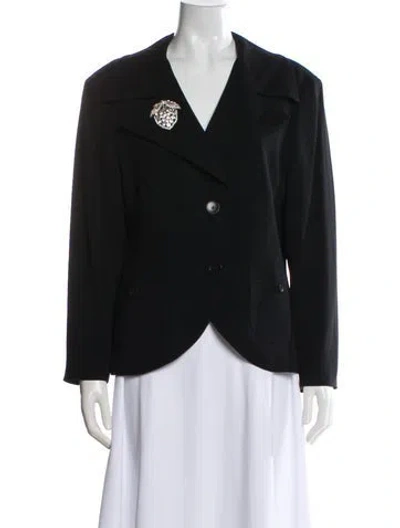 Pre-owned Rene Lezard Jacket In Black