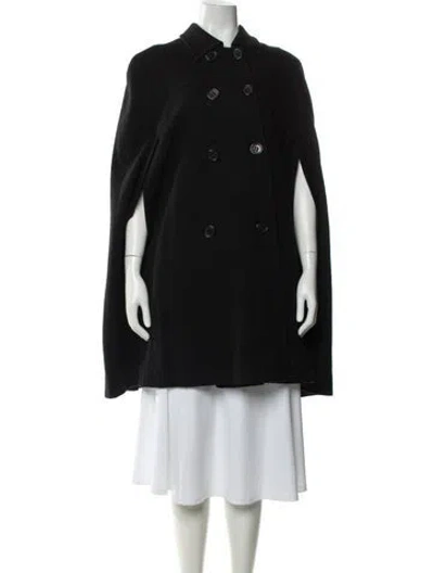 Pre-owned Rene Lezard Virgin Wool Coat In Gray