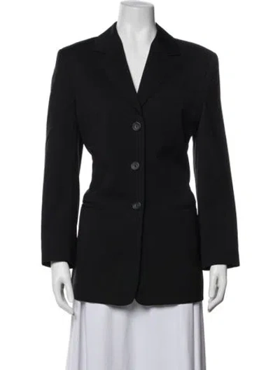 Pre-owned Rene Lezard Wool Blazer In Blue