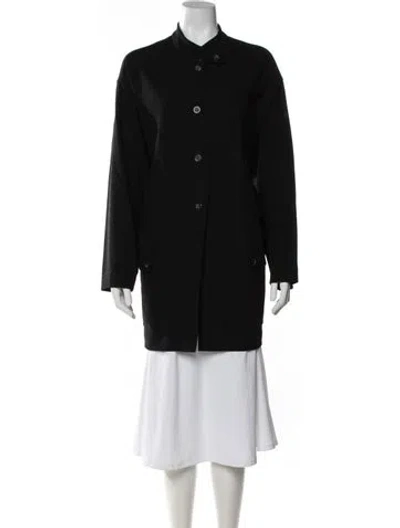 Pre-owned Rene Lezard Wool Jacket In Black